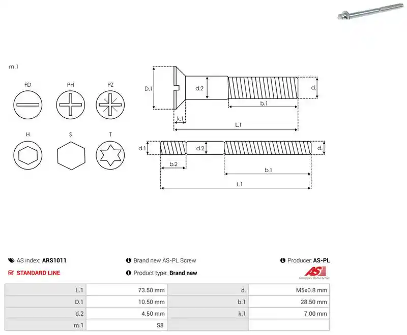 AS-PL ARS1011