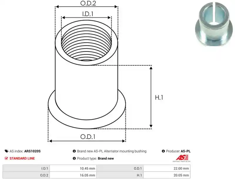 AS-PL ARS1020S