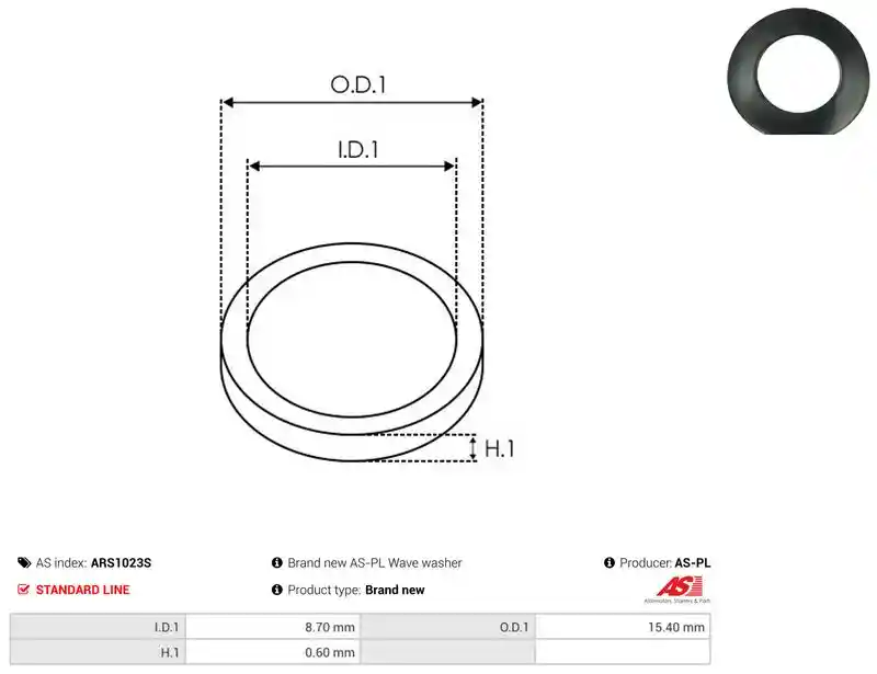 AS-PL ARS1023S