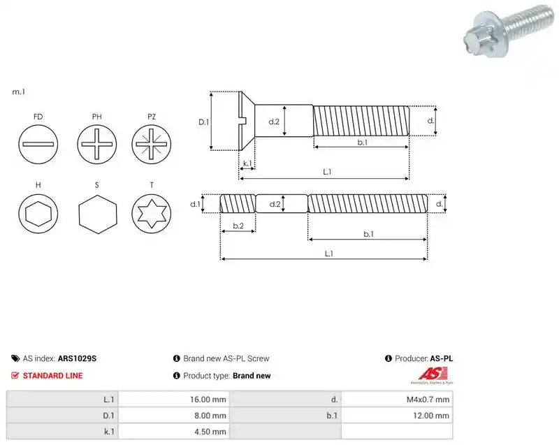 AS-PL ARS1029S