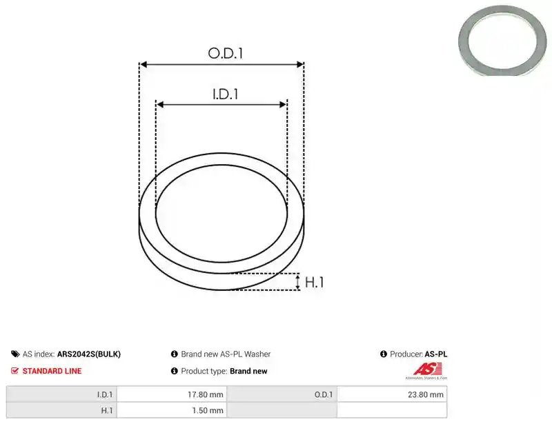AS-PL ARS2042S(BULK)