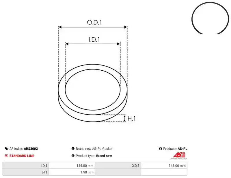 AS-PL ARS3003