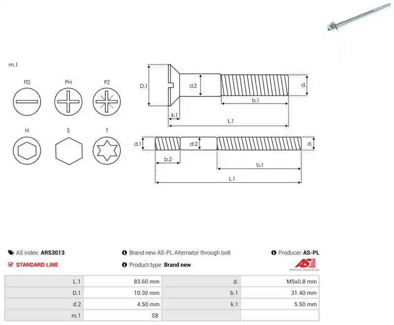AS-PL ARS3013