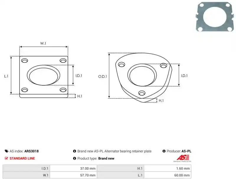AS-PL ARS3018