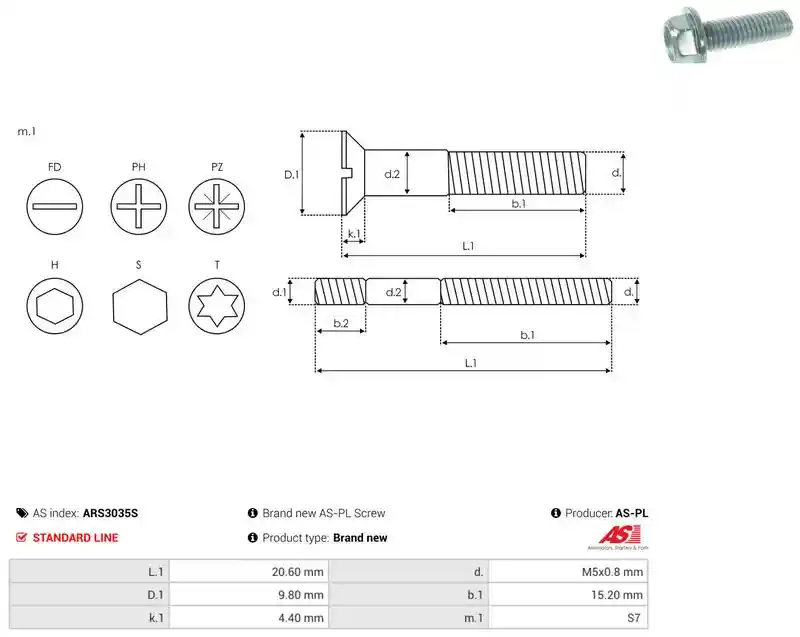 AS-PL ARS3035S