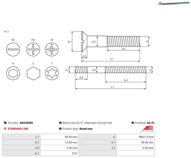 AS-PL ARS3048S