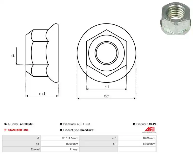 AS-PL ARS3058S