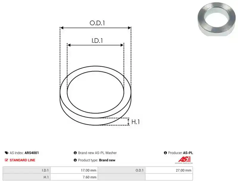 AS-PL ARS4001
