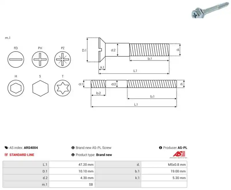 AS-PL ARS4004