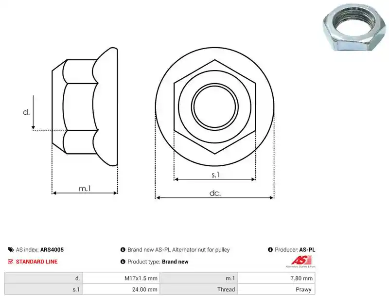 AS-PL ARS4005