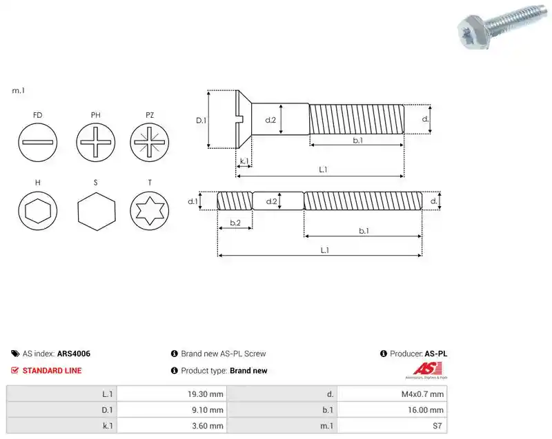 AS-PL ARS4006