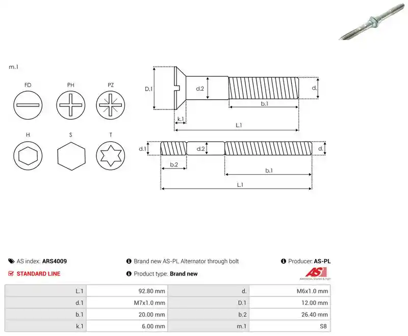 AS-PL ARS4009