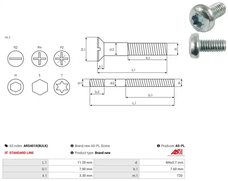 AS-PL ARS4010(BULK)