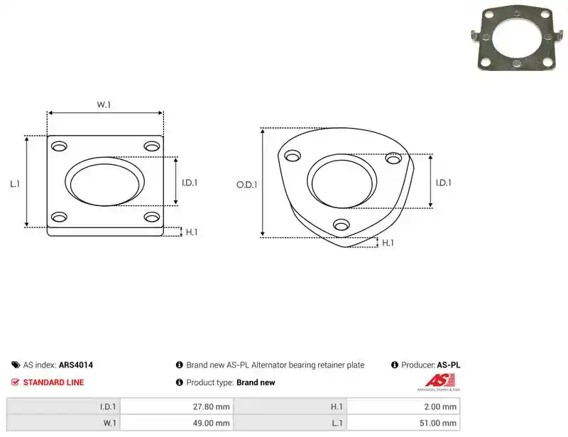 AS-PL ARS4014