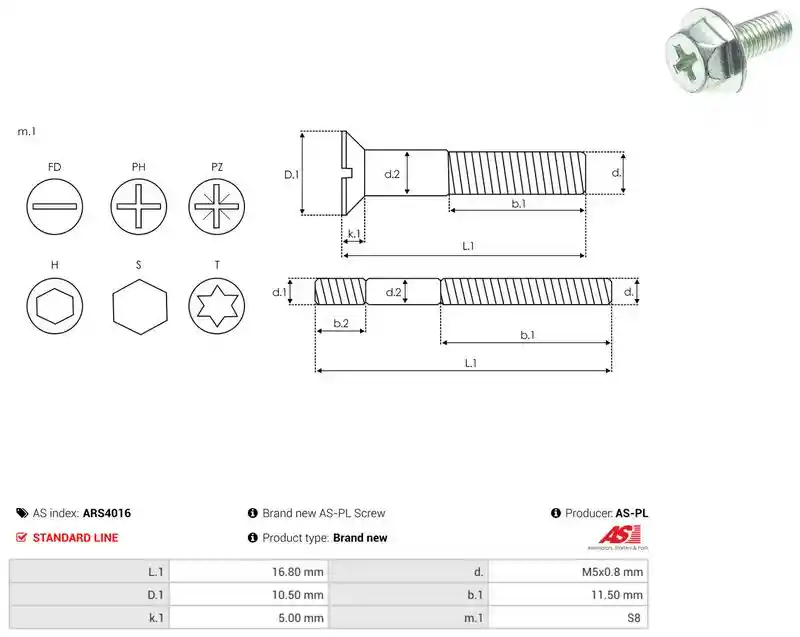 AS-PL ARS4016