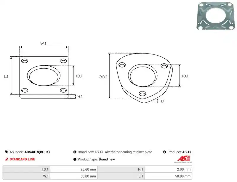 AS-PL ARS4018(BULK)