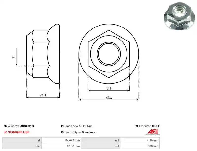 AS-PL ARS4020S