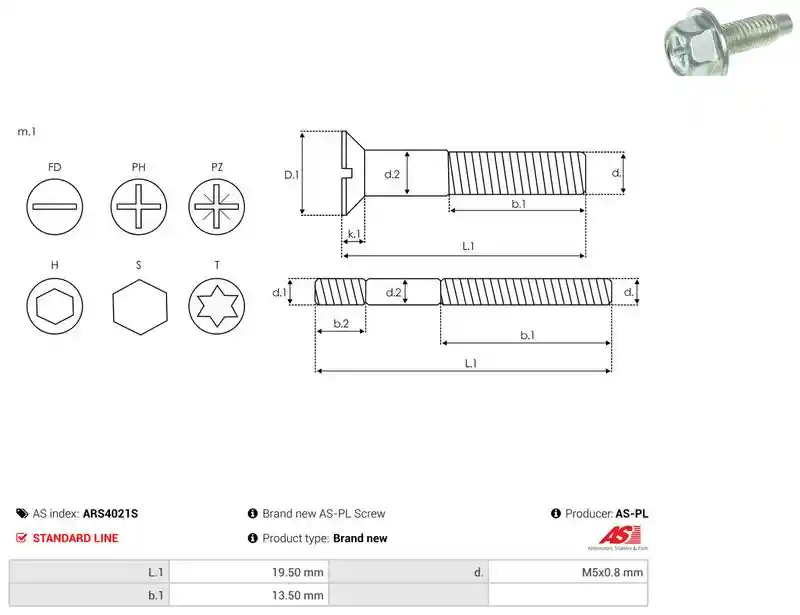 AS-PL ARS4021S