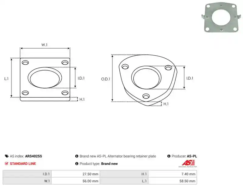 AS-PL ARS4025S