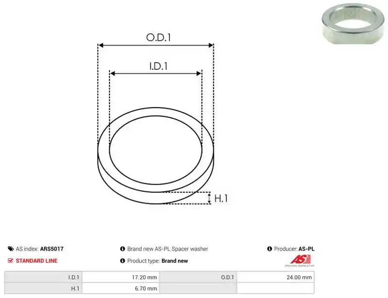 AS-PL ARS5017