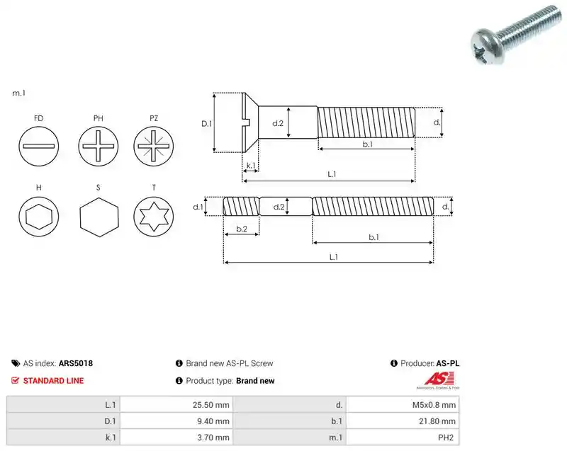 AS-PL ARS5018