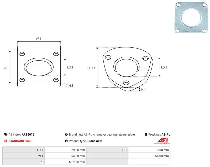 AS-PL ARS5019