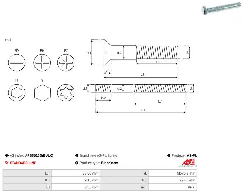 AS-PL ARS5023S(BULK)