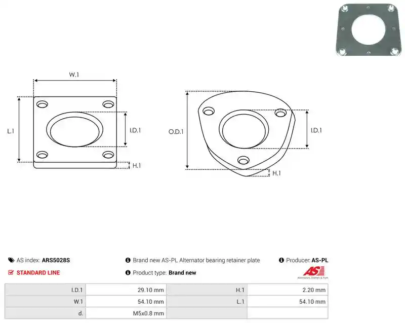 AS-PL ARS5028S
