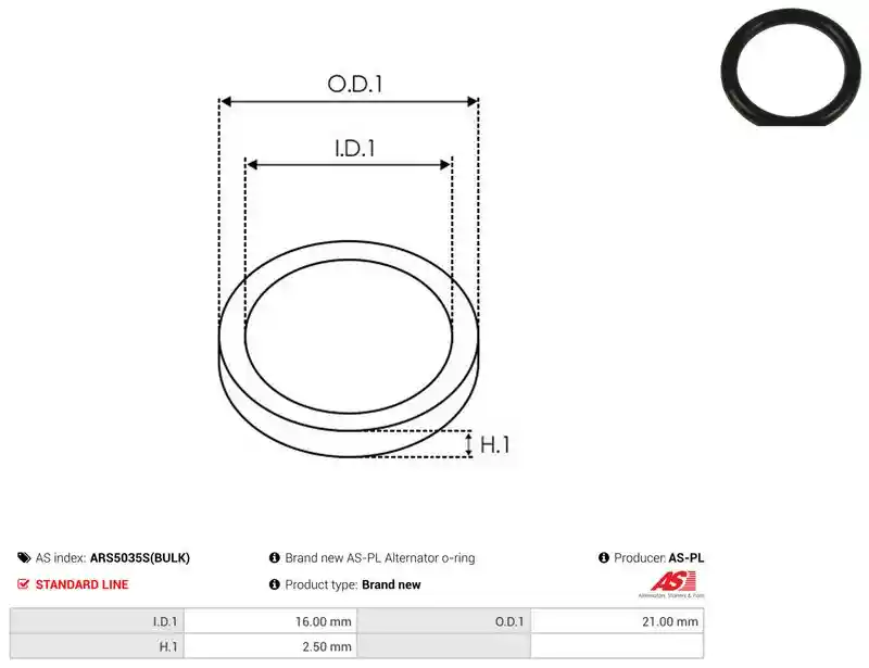 AS-PL ARS5035S(BULK)