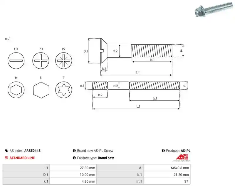 AS-PL ARS5044S