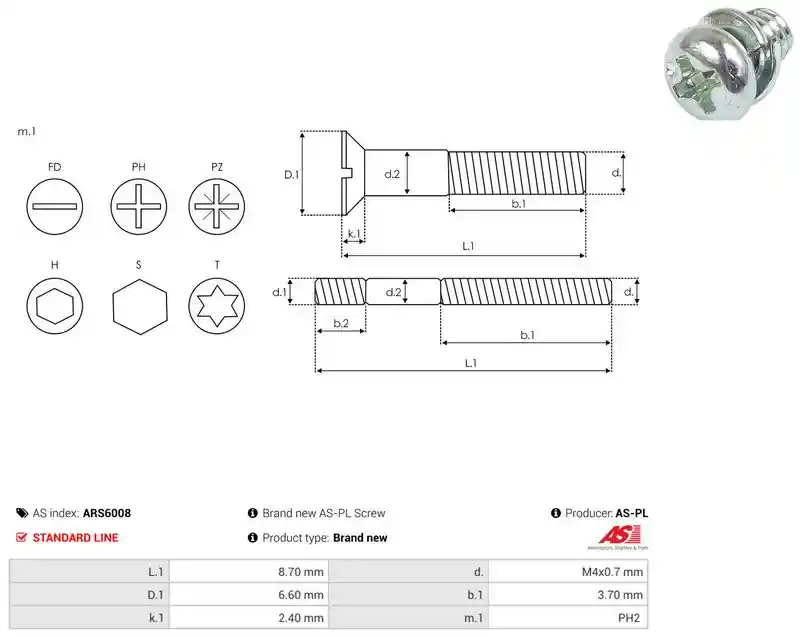 AS-PL ARS6008