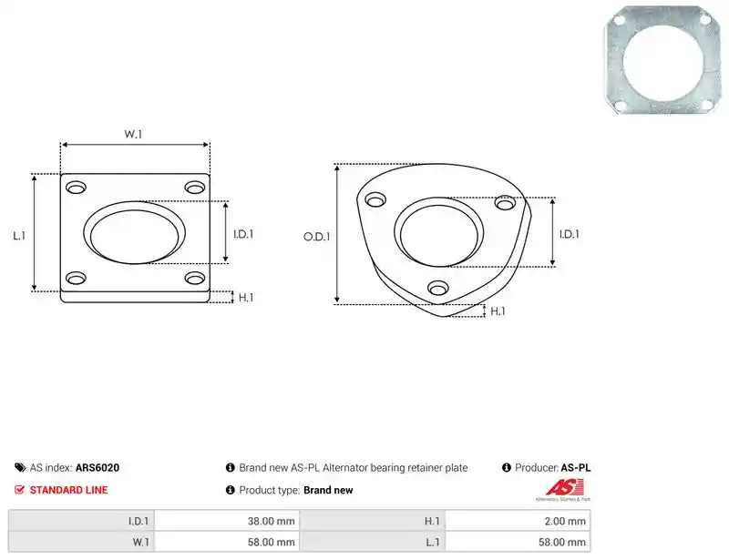 AS-PL ARS6020