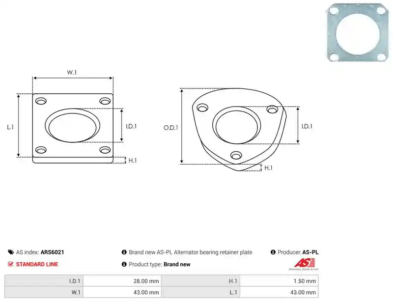 AS-PL ARS6021