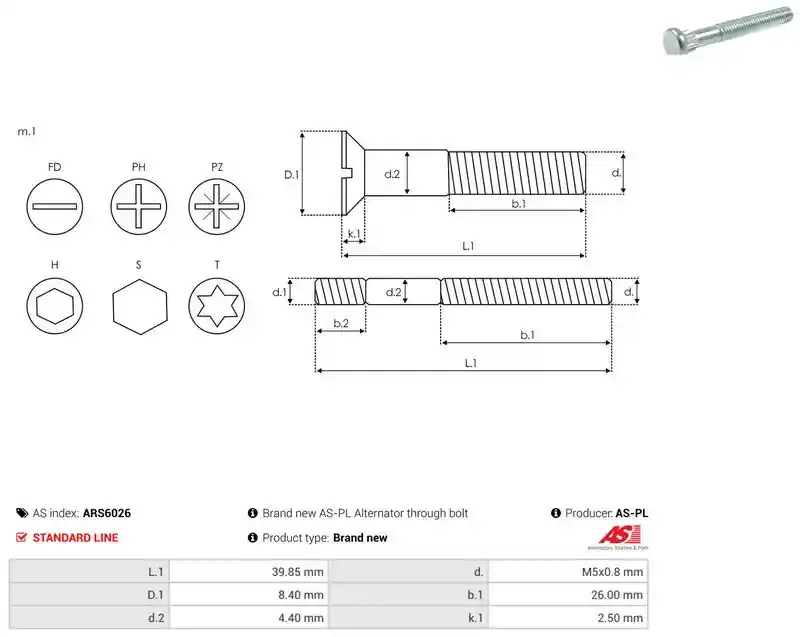 AS-PL ARS6026