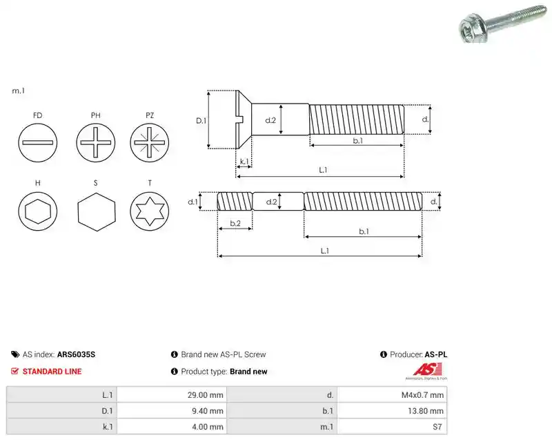 AS-PL ARS6035S