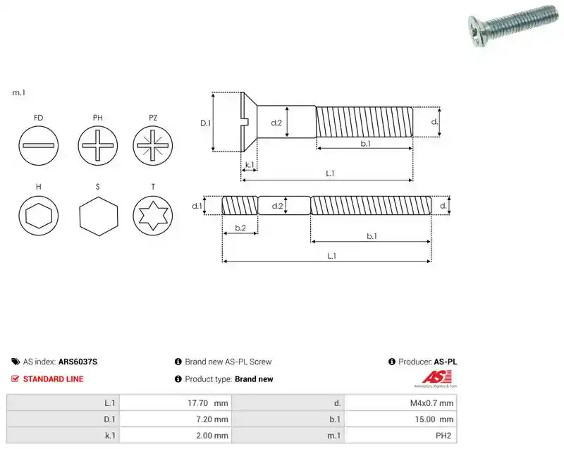 AS-PL ARS6037S