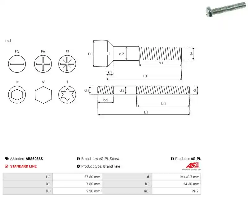 AS-PL ARS6038S