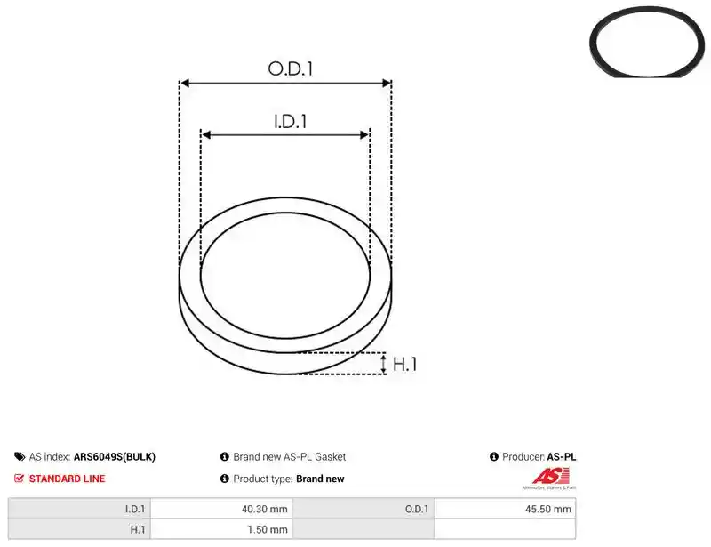 AS-PL ARS6049S(BULK)