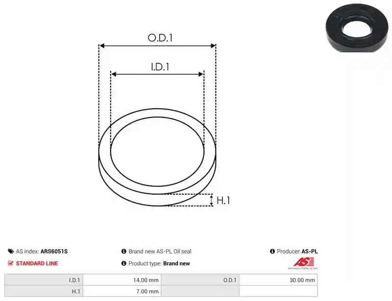 AS-PL ARS6051S