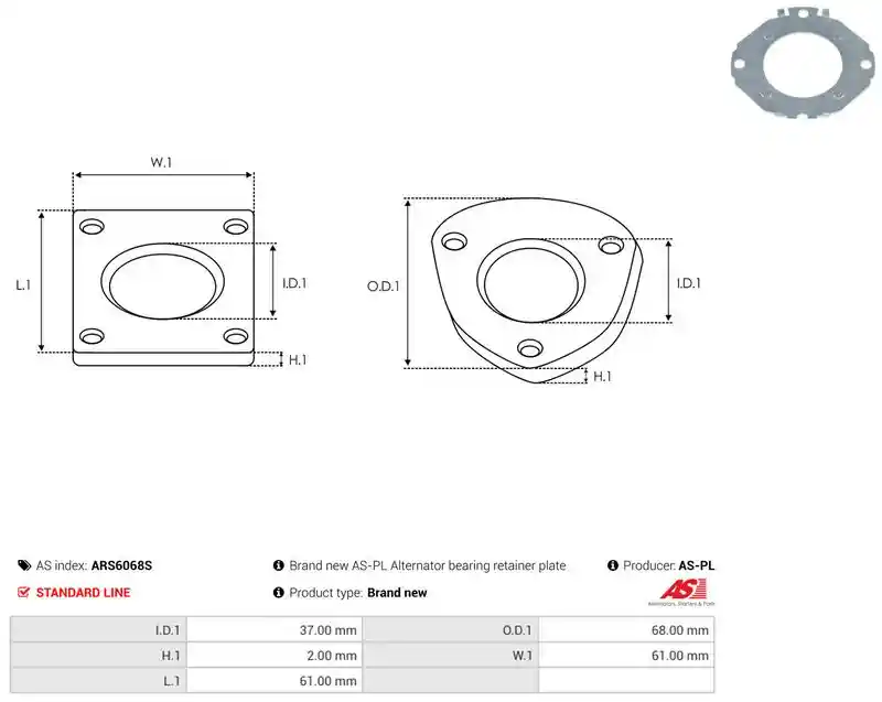 AS-PL ARS6068S