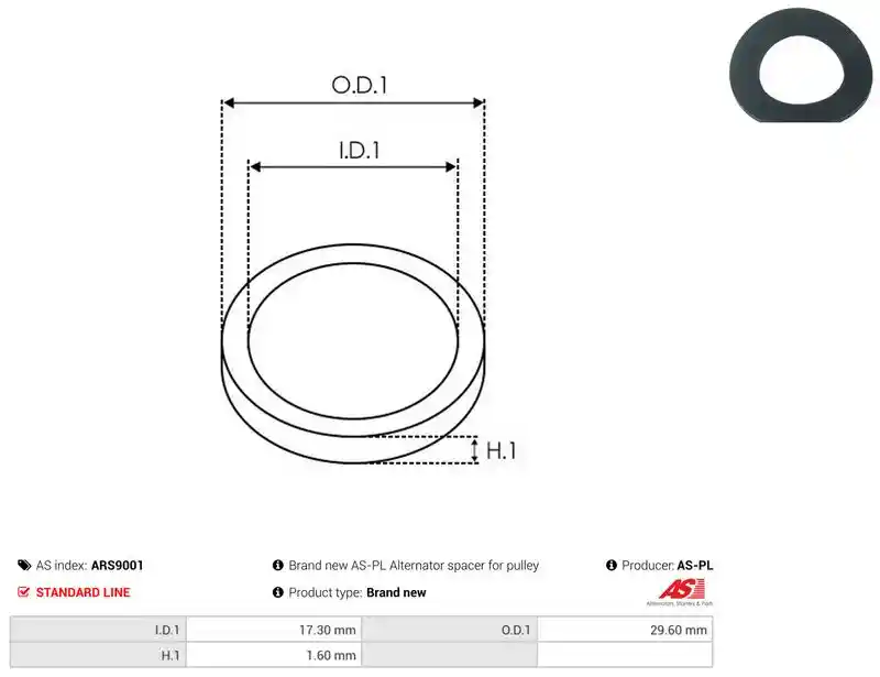 AS-PL ARS9001