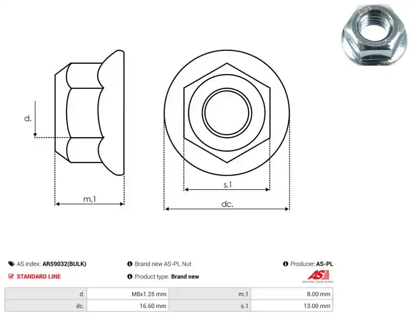 AS-PL ARS9032(BULK)