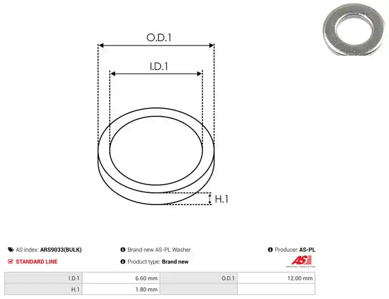 AS-PL ARS9033(BULK)