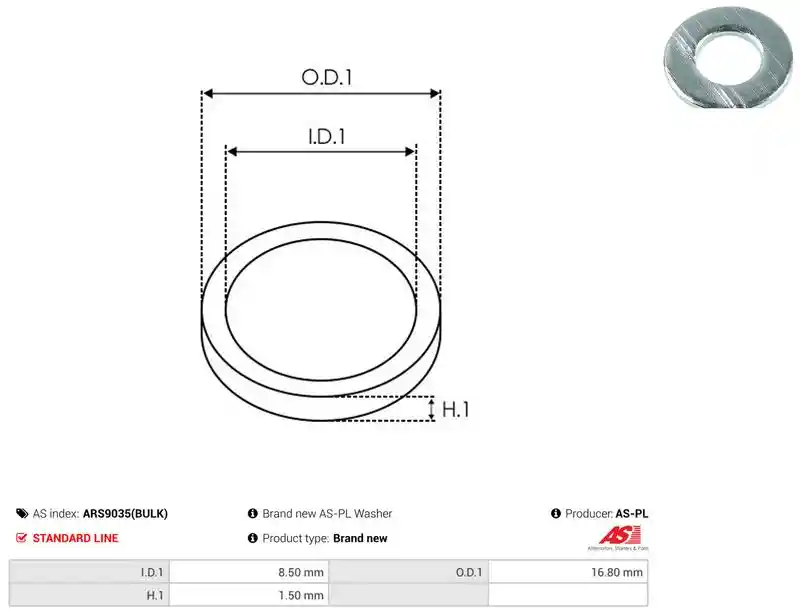 AS-PL ARS9035(BULK)