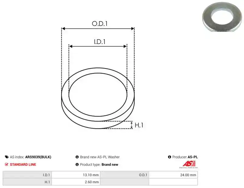 AS-PL ARS9039(BULK)