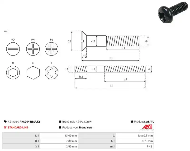 AS-PL ARS9041(BULK)