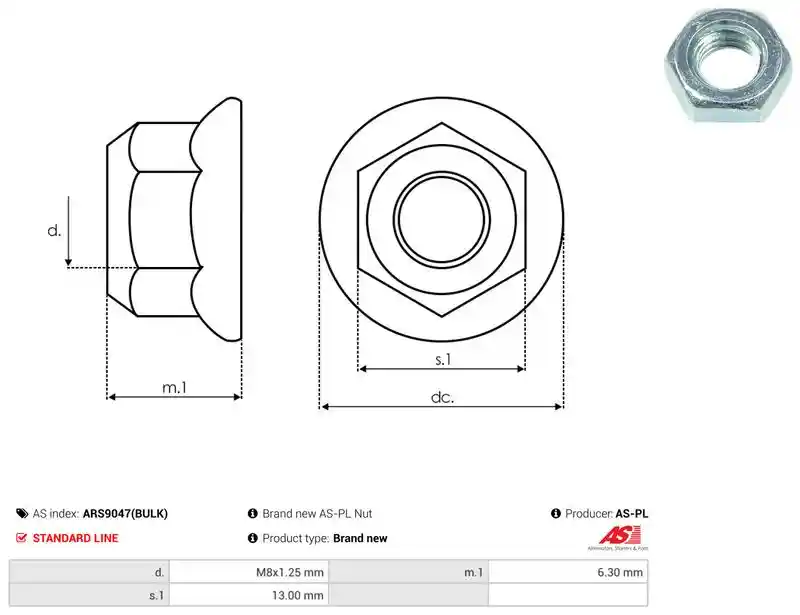 AS-PL ARS9047(BULK)