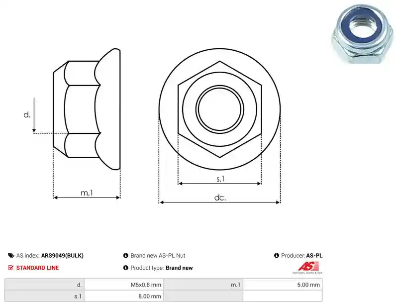 AS-PL ARS9049(BULK)