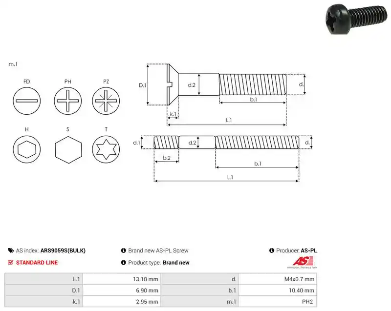 AS-PL ARS9059S(BULK)