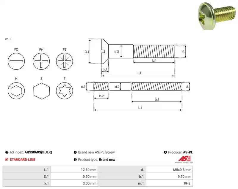 AS-PL ARS9060S(BULK)